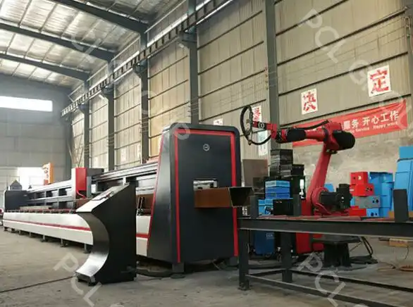 Robot H beam cutting machine