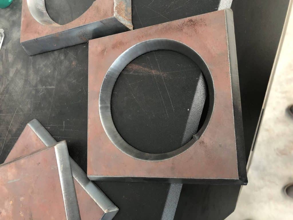 Chanfro de corte de placa de plasma 3D