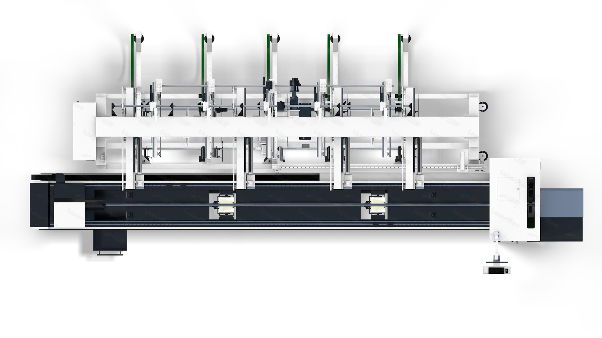 Máquina de Corte a Laser de Tubos com Alimentação Automática