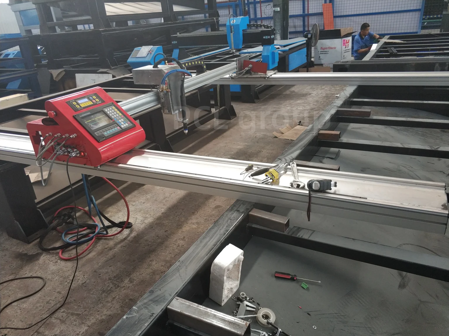 Industrial CNC Oxy-fuel and Plasma Cutting Machine