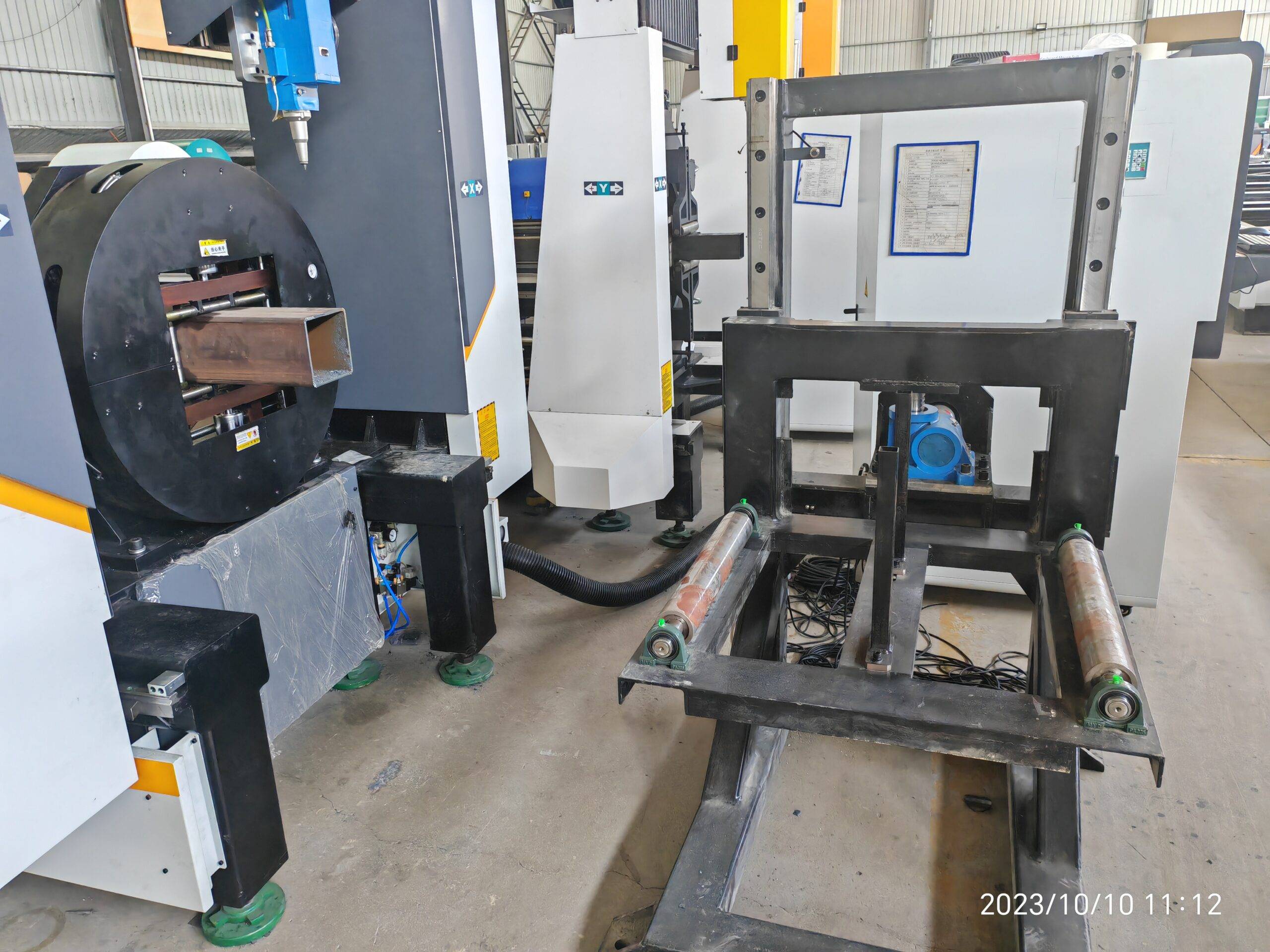 laser cutting precision for satellite structural waveguide tubes