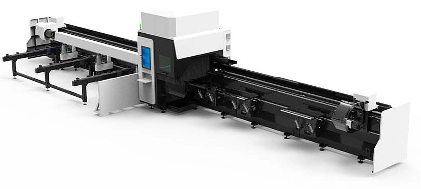 LT3 three-chuck tube laser