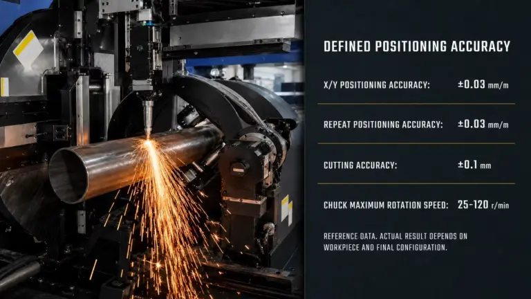 Round Tube Laser Cutting: Intersections That Fit, Holes That Stay Round, and Pipe Sizes by Machine